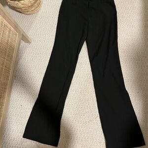 H&M Classic Black Flare Trouser Pants
